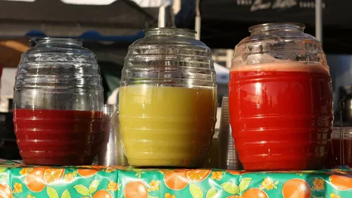 Paquete 2 Vitroleros Barril De Vidrio Para Agua Fresca 10 L