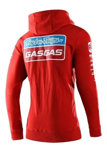 Sudadera Troy Lee Edici n Gasgas Team Color Rojo