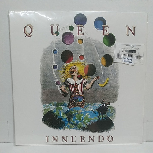 Lp Queen - Innuendo - Importado - C/ Revista