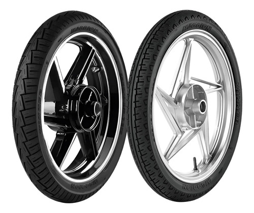 Par Pneus 60/100-17 C/ C D + 110/80-14 C/ C T Winner Biz