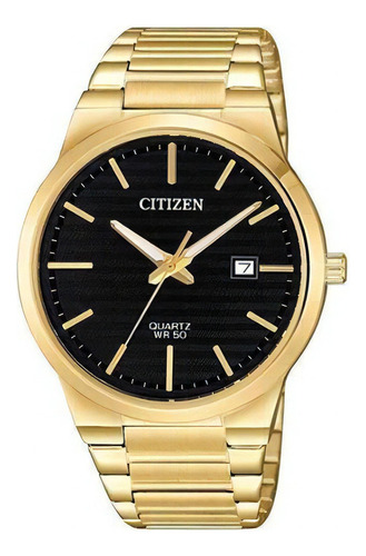 Relógio Citizen Masculino Ref: Tz20831u Social Dourado
