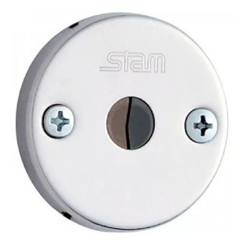 Imagem 3 de 3 de Fechadura Auxiliar Stam Tetra 1001 Inox Com 4 Chaves