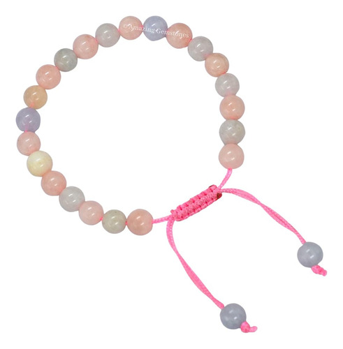 Pulsera De Morganita Regalos De Mujeres Pulsera De Cris...