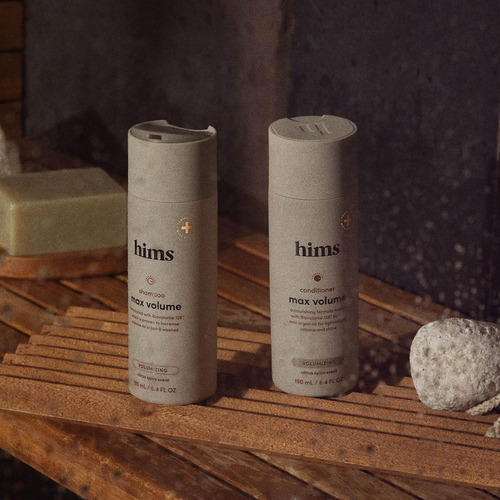 Pacote De Shampoo E Condicionador Hims Max Volume Citrus Spi