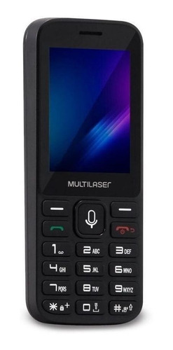 Celular Multilaser Zapp 2,4 Polegadas 3g 512mb Preto P9098