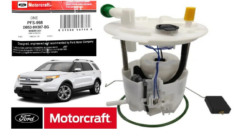 Imagen 5 de 7 de Bomba Modulo Gasolina Explorer 3.5 Pila 2011 2012 2013 2014