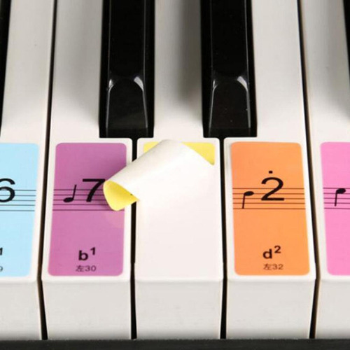 Pegatinas De Piano Pegatinas De Colores Reemplazo De Piano