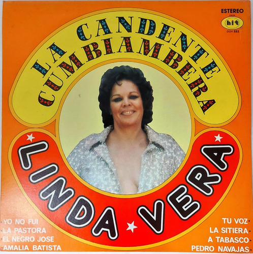 Linda Vera - La Candente Cumbiambera  Lp