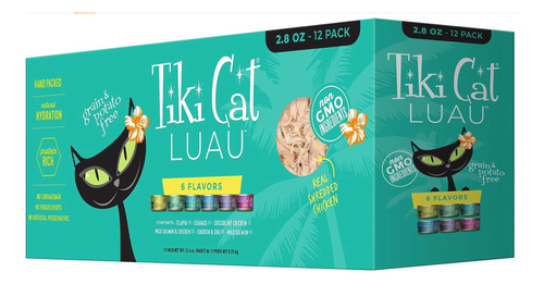Tiki Cat Luau Wet Food With Poultry Or Fish In Consomme For