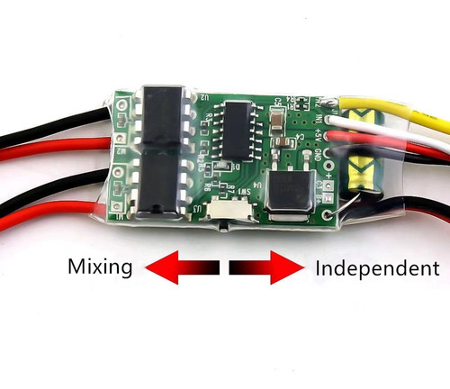 Control De Velocidad Esc 2s-3s Lipo 5a Esc Cepillado De Dobl