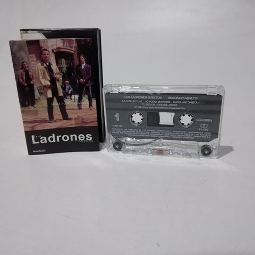 Los Ladrones Sueltos  Segundo Asalto Cassette Argentina 94