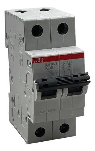 comprar Disjuntor Bipolar Abb Sh202t-c40 C 40a 400v 3ka