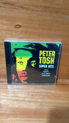 Cd Peter Tosh Super Hits Lacrado Da Fabrica Original
