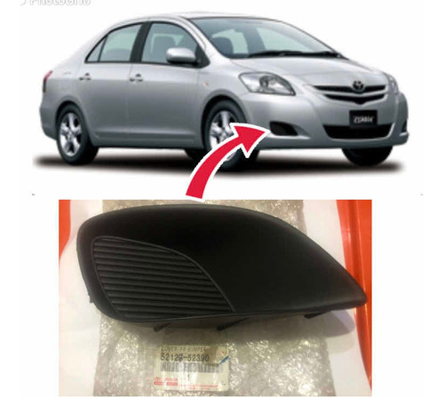 Tapa Antiniebla Carelo Derecho Toyota Yaris Belta Original