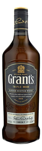 Whisky Grants Smoky Triple Wood 1000 Ml