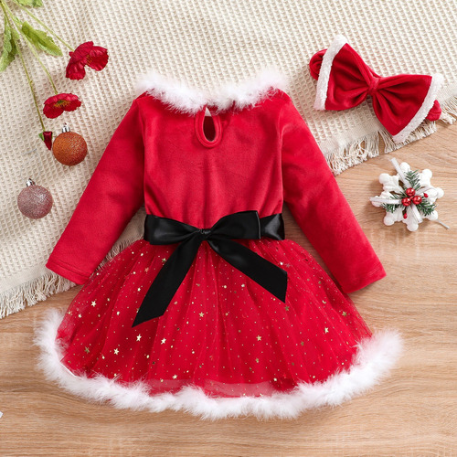 Falda De Navidad, Falda De Princesa De Niña