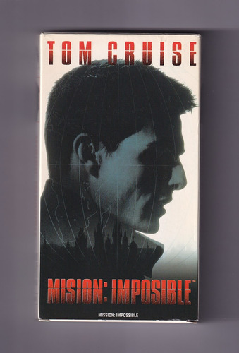 Misión Imposible Brian De Palma Tom Cruise Vhs Usado
