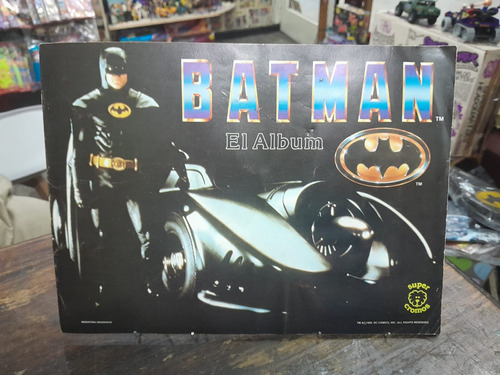 Album Batman Returns 1989 Fabrica Suer Cromos Completo!