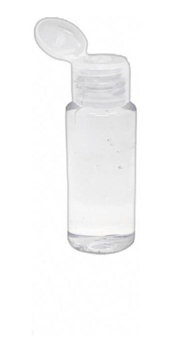 100 Envase Plastico Alcohol En Gel-jabon-crema Tapa Flip To