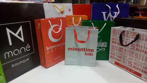 Imagen 4 de 8 de Bolsas De Papel Impresas - Adhesivos - Tarjetas - Imprenta