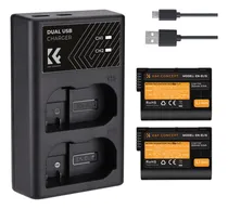 Comprar Cargador Dual + 2 Baterias En-el15 K&f Concept Kf28.0012