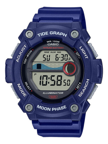 Reloj Para Hombre Casio Casio Ws-1300h-2avdf Azul