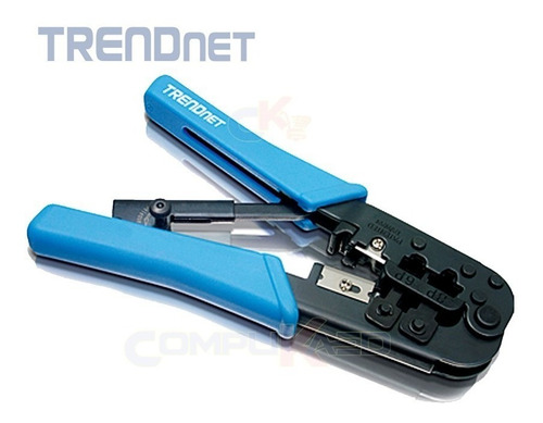 Crimping Profesional Trendnet Tc-ct68 Cortar Pelar Rj11 Rj45