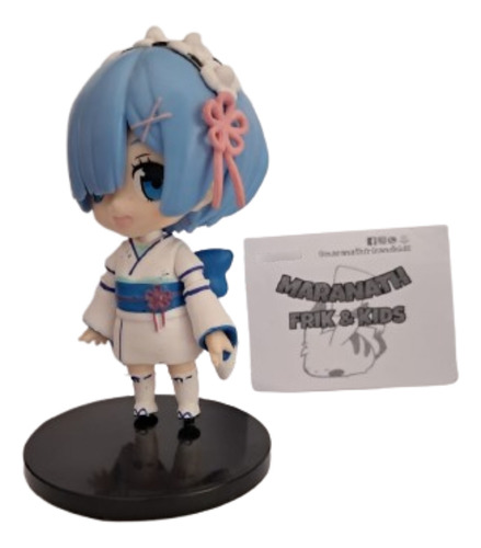 Figura Anime - Rem Rin - Chibi - Re:zero