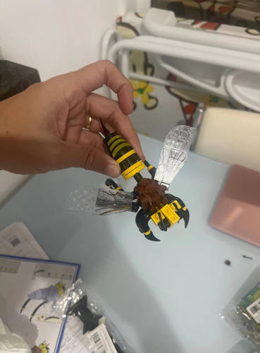 Set Bloques De Construccion Insectos Mantis Avispa Mosca Más