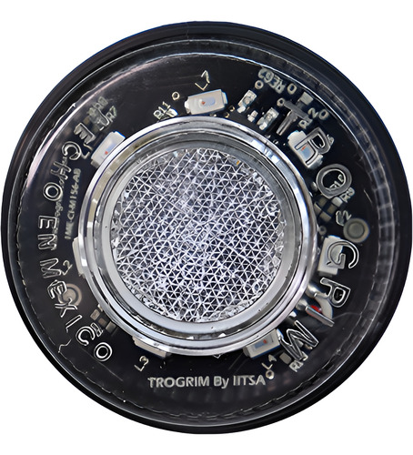 Plafón 12-24v Led Ámbar Alta Y Baja Ayco - Trogrim