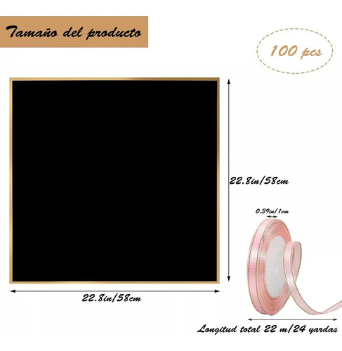 100 Hojas De Papel Coreano Celofan Ramos Florales, 10 Colore