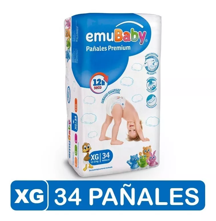 Tercera imagen para búsqueda de pañales emubaby