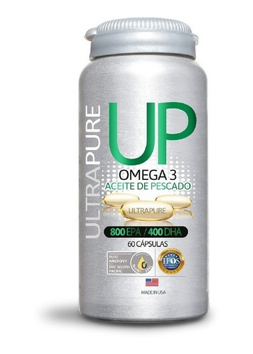 Omega 3 Up Ultra Pure (60 Caps) 800 Epa/ 400 Dha