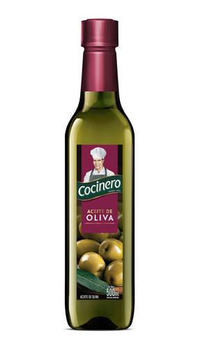 Imagen 1 de 1 de Aceite de oliva Cocinero botella500 ml 