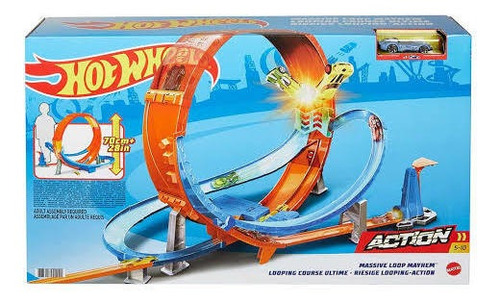 Hot Wheels Desafío De Vueltas Action Pista 