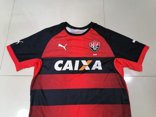 Vitoria Jersey Usado Jugador Futbol Brasileño Alternativo