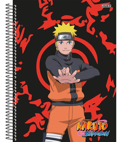 Kit 2 Cuadernos Naruto Shippuden Espiral 80 Hojs São Domingos
