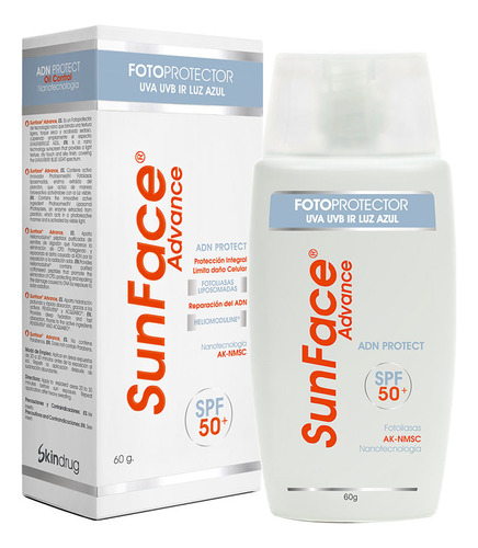 Sunface Advance Spf50+ - Skindrug 60 Gr