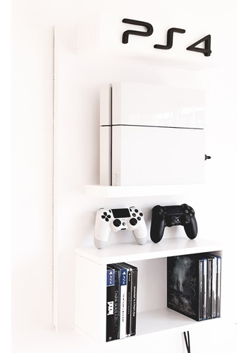 Soporte Repisa Base Pared Ps5 -ps4 - Xbox Todas Las Consolas