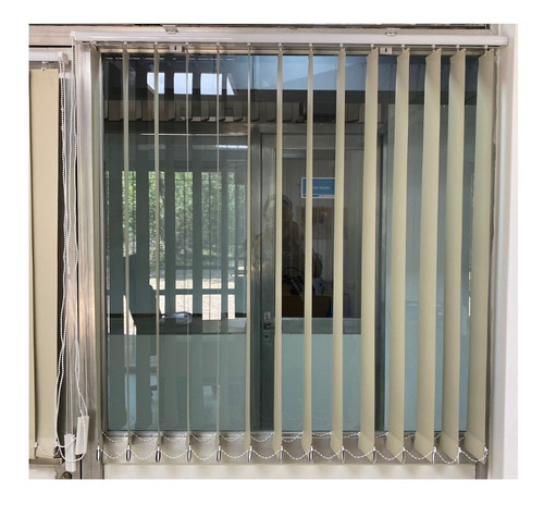 Cortina Bandas Verticales Black Out 155x130 Ventana 150x120