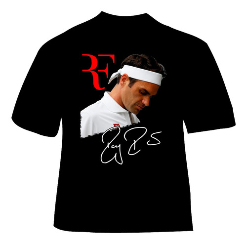 Polera Tenis - Ver 01 - Roger Federer