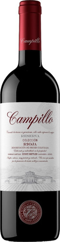 Vino Tinto, Campillo Reserva Colección, Tempranillo, 750 Ml