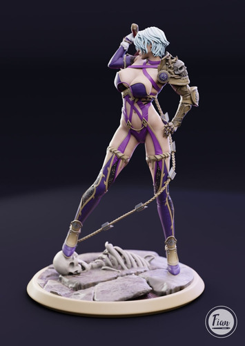 Archivo Stl Impresión 3d - Soul Calibur - Ivy - Fian