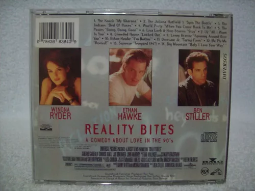 LD Film Reality Bites - Caindo na Real Laser Disc - Vinil