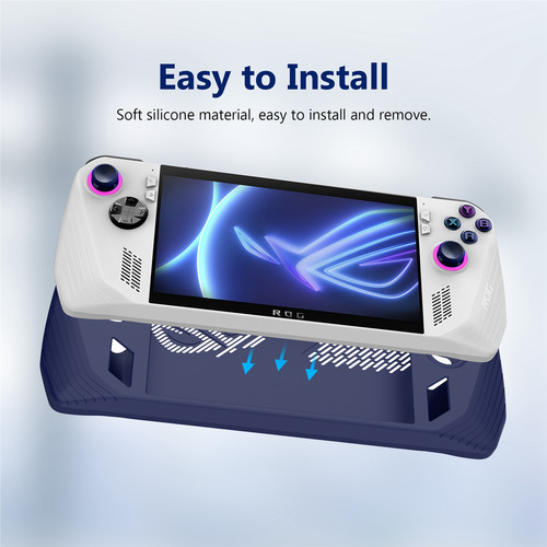 Para La Consola De Juegos Portátil Rog Ally Silicone Pro Con