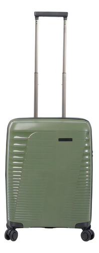 Maleta De Viaje Cabina Equipaje Mano Rígida Pequeña Traveler Color Verde oscuro