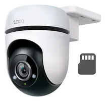 Comprar Tapo & Cronos Cámara De Seguridad Para Exteriores Tapo-c500-plus-128v2 + Microsd 128gb Rotación 360° Audio Doble Vía Protección Ip65 Detección De Personas Cctv Visión Nocturna Smart C500 Modo Privado