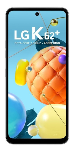 Imagem 1 de 10 de Celular LG K62+ K525bmw Dual 6.5  Hd+ 128gb 4gb Ram Branco