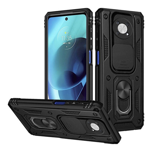 Estuche Protector Para Huawei Y9a Camring Hard 3 En 1