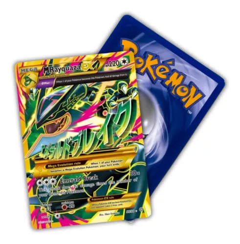 M Rayquaza ex pokemon card